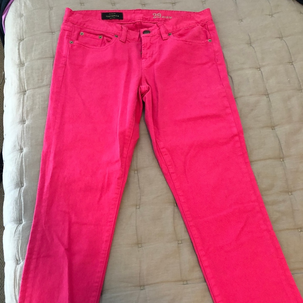J Crew Pink Pants
